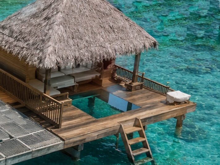 Overwater bungallow design